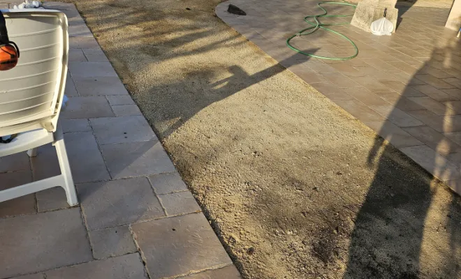 pose d'un gazon synthétique , Draguignan, BECHELLI PAYSAGES